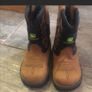 John Deere boots size 4